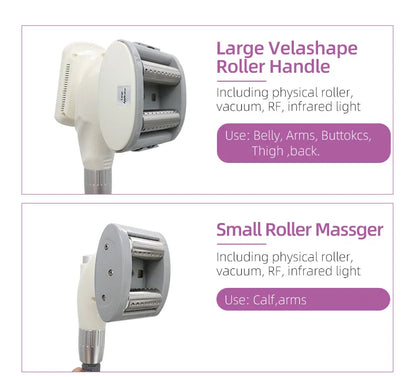 V9 Multifunctional VELABODY Shape Body Slimming Cavitation Cellulite Fat Removal Vacuum Roller eye care Weight loss machine