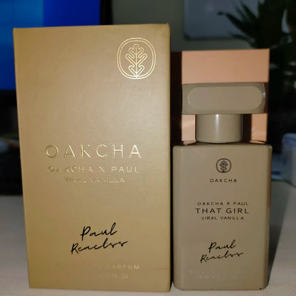 OAKCHA Vanilla Perfume, Caramel Coconut Bean Marshmallow Amber Musk Long-Lasting Sweet Fragrance