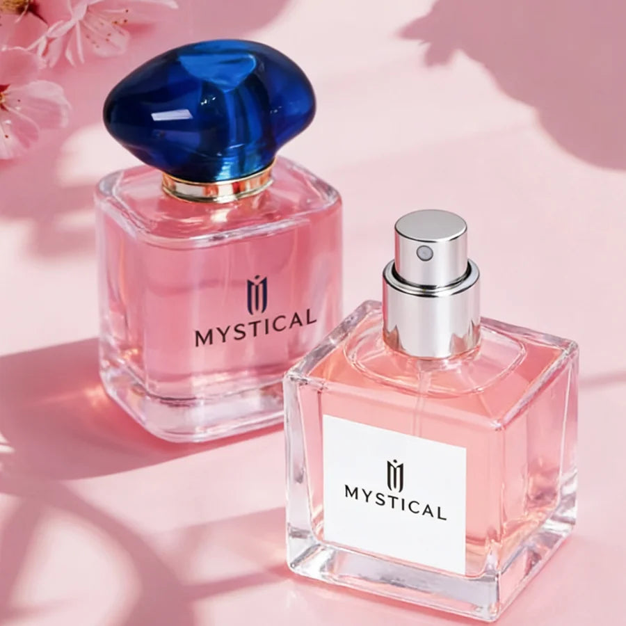 Mystical Perfume Gift Set For Women 4Pcs Spring Gift Includes 30ml EDP 30ml Air Freshener 30ml Body Spray Long Lasting Fragrance
