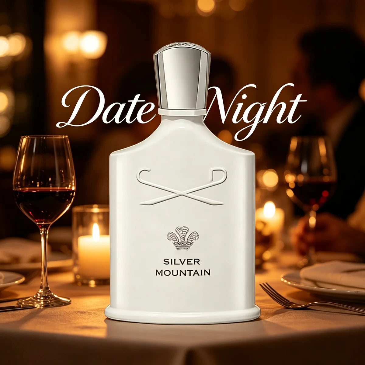 Silver Mountain Water Inspired Citrus Woody Cologne Unisex Fragrance Long Lasting Daily Office Perfume