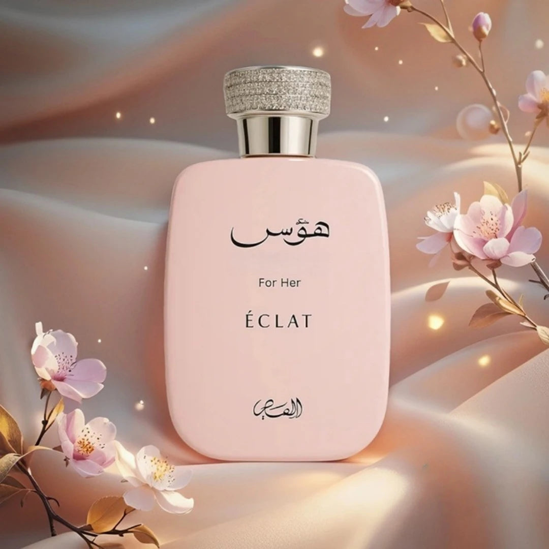 Rasasi Hawas Eclat for Women Eau de Parfum Spray, 3.4 Ounce (Holiday Gift)
