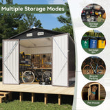 Metal Garden Storage Shed — view 3