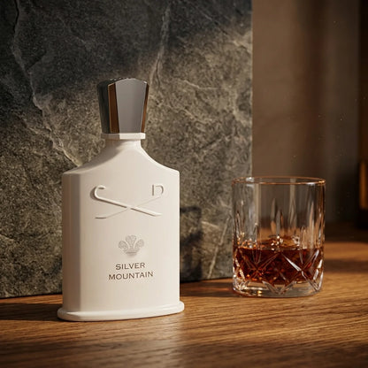 Silver Mountain Water Inspired Citrus Woody Cologne Unisex Fragrance Long Lasting Daily Office Perfume