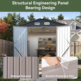 Metal Garden Storage Shed — view 4