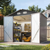 Metal Garden Storage Shed — product image