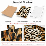 Retro Leopard Print Tote — view 4