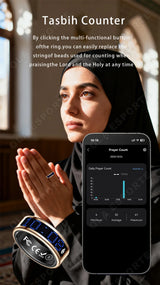 R12 Touch-Display Smart Ring — view 2