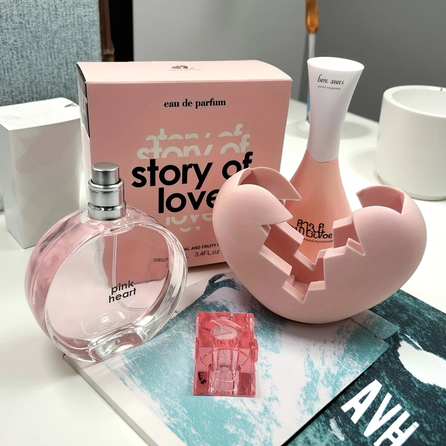 Original Women Perfume Collection Long Lasting Floral Fragrance Eau De Toilette Portable Gift Set