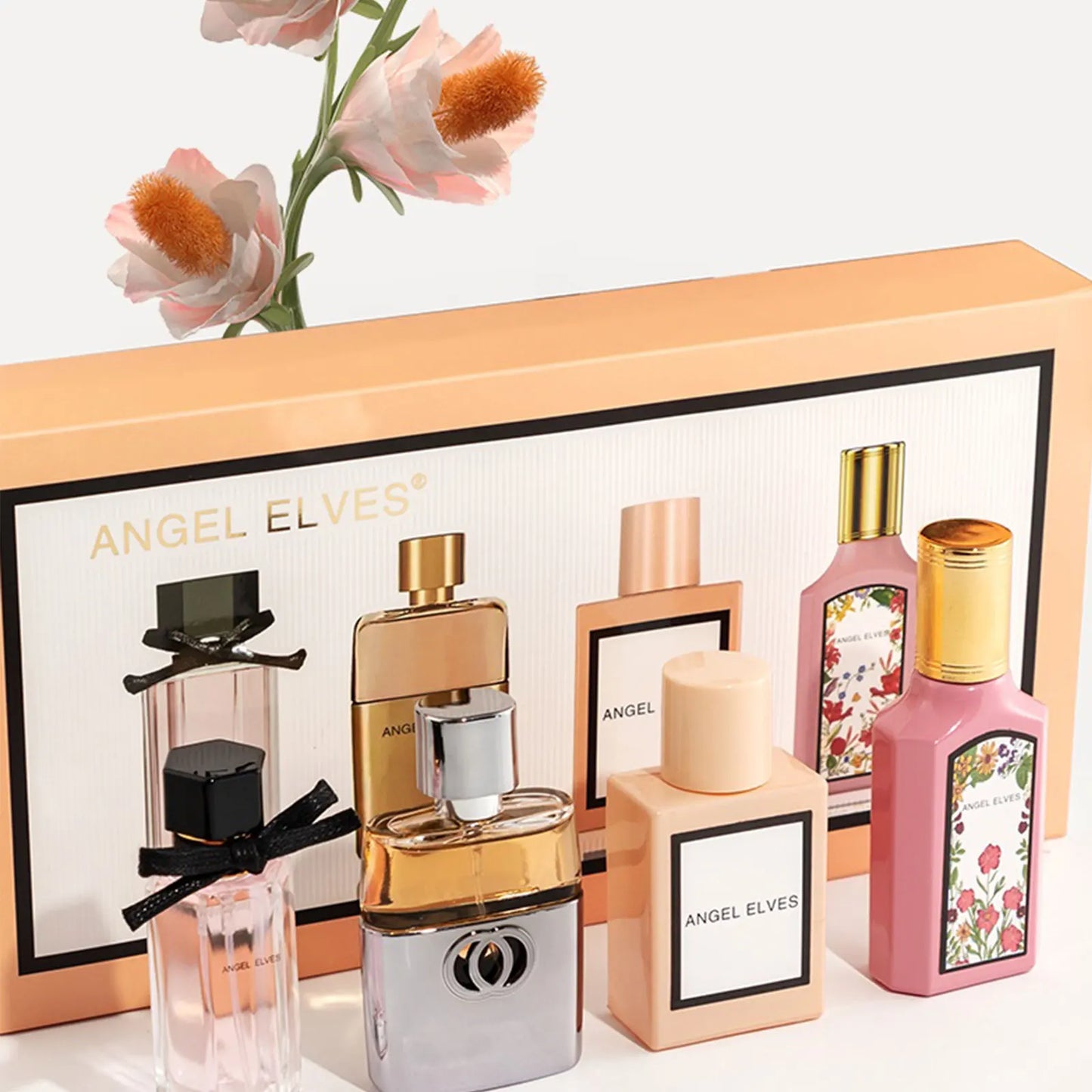 High Quality Perfume Women 120ml Perfumes Feminino Gift Box 4Pcs Set Parfum Femme Lasting Fragrance Floral Fruity Scent Spray