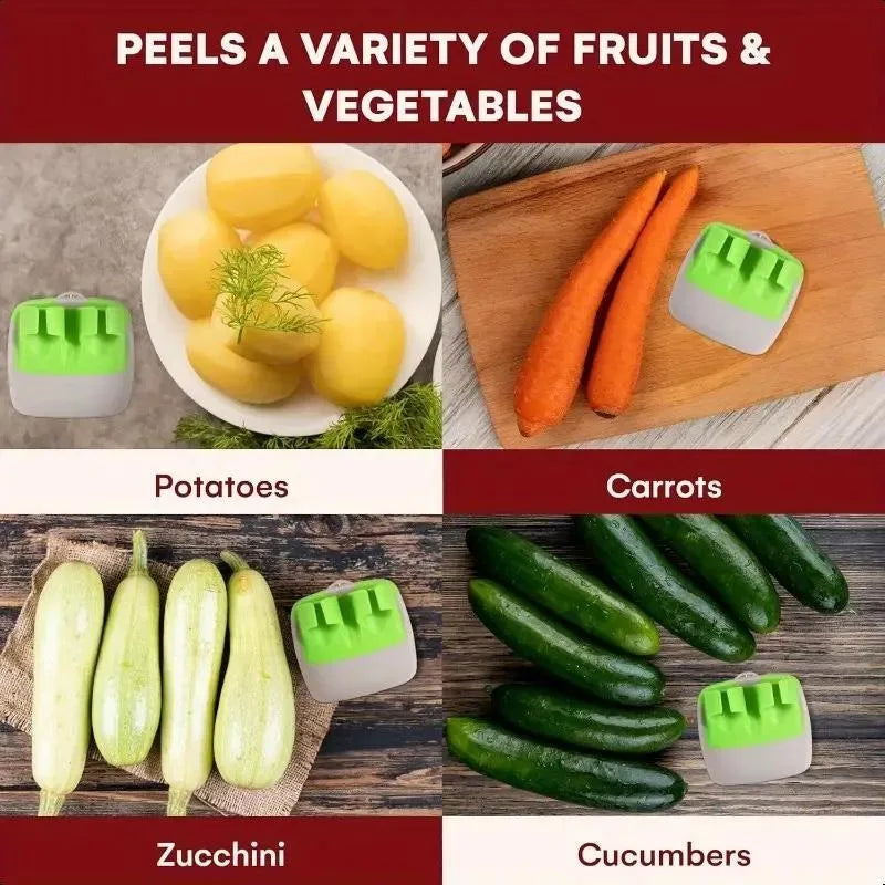 1 Peeler in Black Green Color, Easy To Grip, Comfortable To Use, Suitable for Carrots, Potatoes, and Other Fruits and Vegetables
