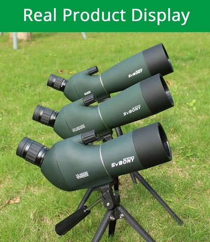 SVBONY SV28 Telescope Spotting Scope Powerful Zoom Monocular FMC BAK4 Waterproof For Bird Watching Target Shotting