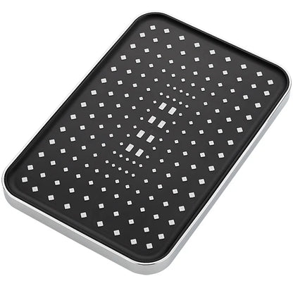12 Inch ABS High Pressure Rainfall Shower Head Bathroom 360° Adjustable Angle Anti-Clog Nozzle Water Saving Bathroom Accessories
