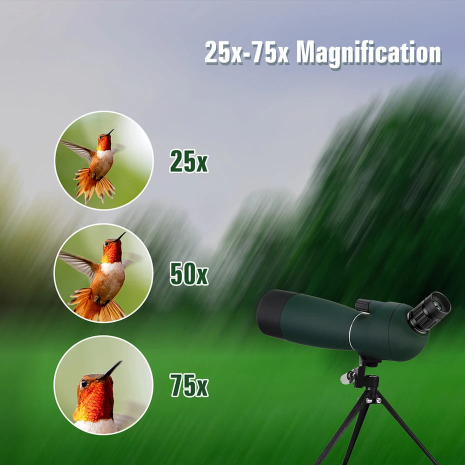 SVBONY SV28 Telescope Spotting Scope Powerful Zoom Monocular FMC BAK4 Waterproof For Bird Watching Target Shotting
