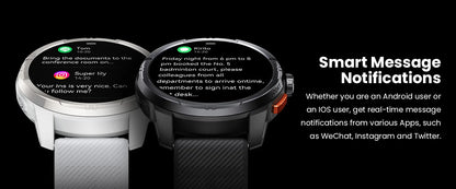 HAYLOU Solar Ultra GPS Smartwatch 1.6” AMOLED Display 5ATM Waterproof Built-in GPS Bluetooth Phone Calls Sports Smart Watch