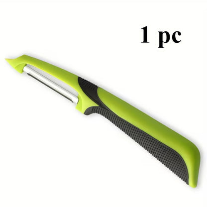 1 Green Peeler, Sharp Peeling Blade, Reusable, Suitable for Household, Dining, Potato Peeler, Kitchen Small Tool
