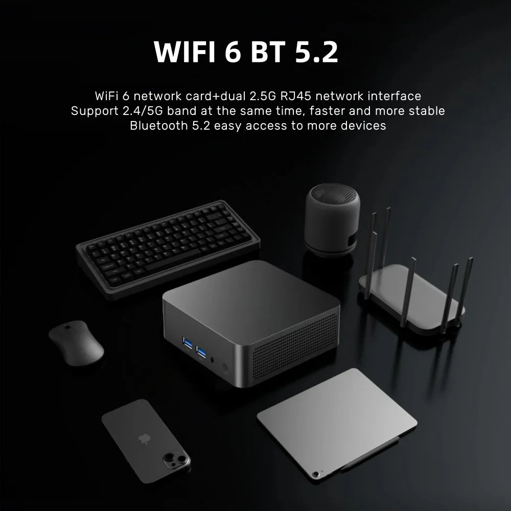2026 Mini PC Intel Core i9 10980HK Intel N150 Windows 11 16GB 32GB RAM 1TB 2TB SSD 4KHD Pocket Desktop PC Gaming Computer WiFi 6