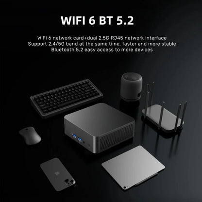 2026 Mini PC Intel Core i9 10980HK Intel N150 Windows 11 16GB 32GB RAM 1TB 2TB SSD 4KHD Pocket Desktop PC Gaming Computer WiFi 6