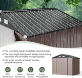 Metal Garden Storage Shed — view 6