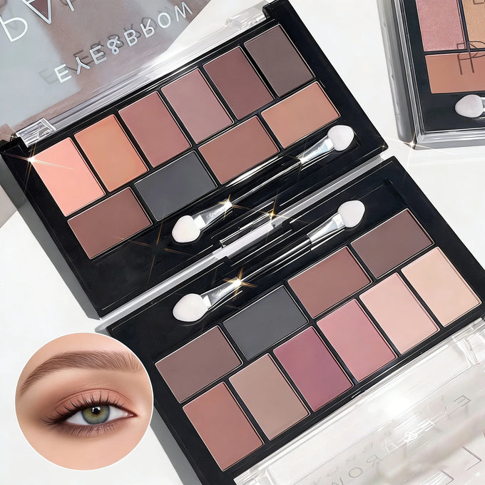 10-Color Warm-Tone Eyeshadow Palette — product image