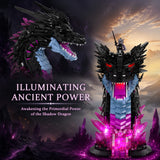 LED Shadow Dragon Head Building Set — view 6