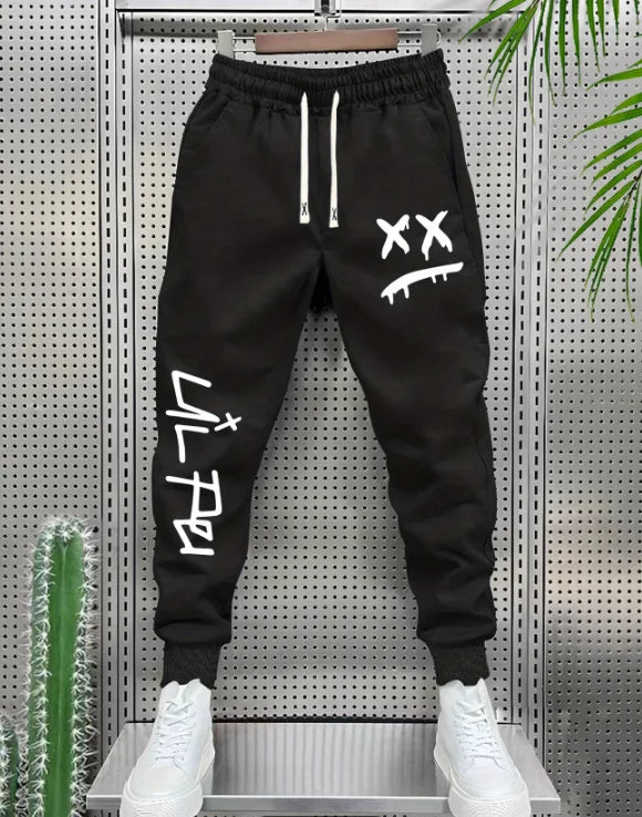 Men's Geometric-Print Casual Pants — product image