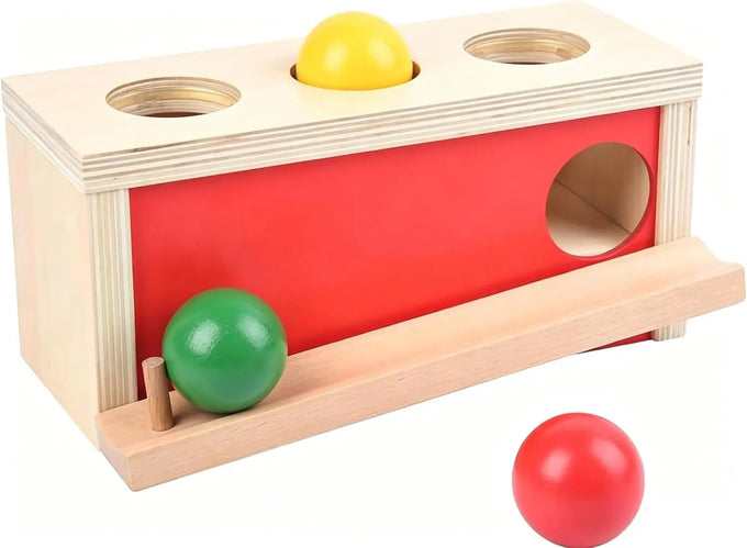 Object Permanence Ball Drop Toy — product image