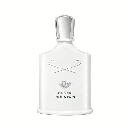 Silver Mountain Water Inspired Citrus Woody Cologne Unisex Fragrance Long Lasting Daily Office Perfume
