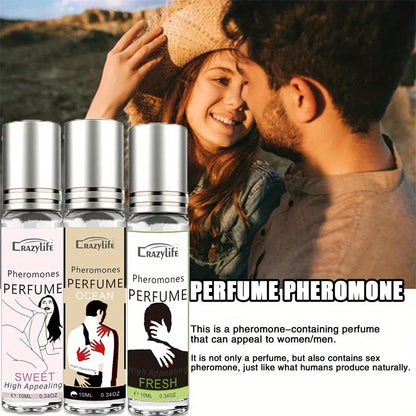 10ml Perfume for Men Women Ball Perfume Women Pheromone Men'S Essential Oil Perfume Attracts The Opposite Sex Lasting Fragrance