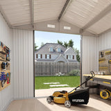 Metal Garden Storage Shed — view 2