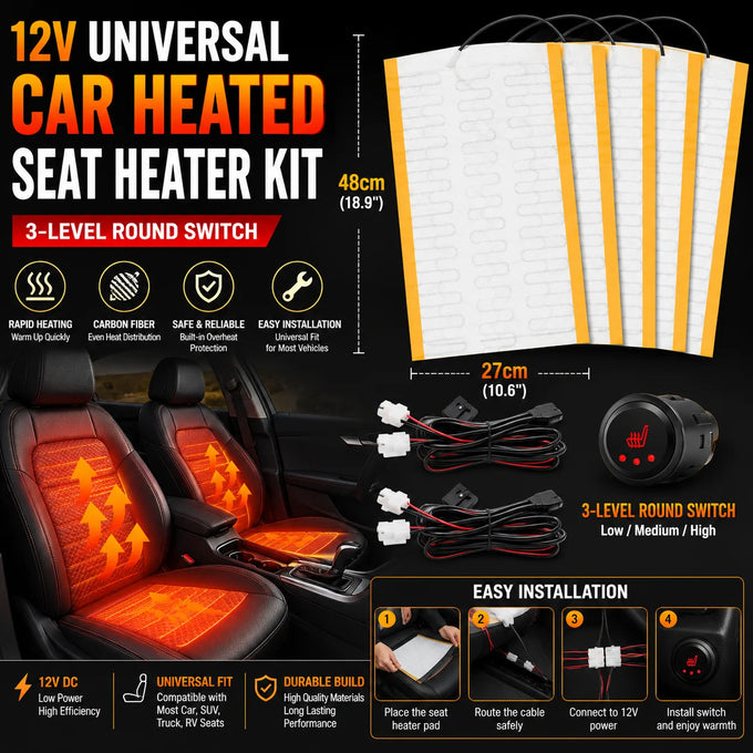 Car Seat Heating Pad Kit — product image