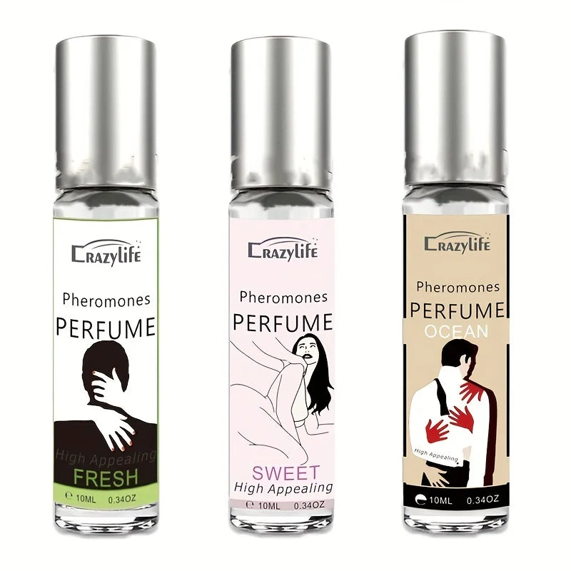 10ml Perfume for Men Women Ball Perfume Women Pheromone Men'S Essential Oil Perfume Attracts The Opposite Sex Lasting Fragrance