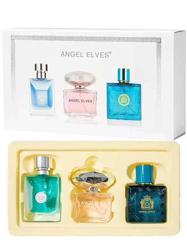 Brand Unisex Perfume Women 90ml Parfums Homme Gift Box 3Pcs Set Club De Nuit Perfumes De Mujer Lasting Floral Fruity Scent Spray