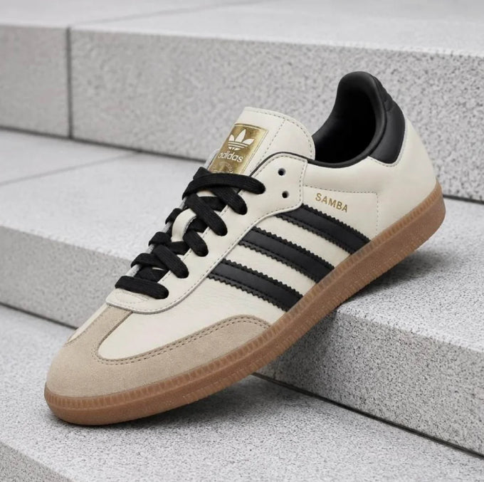Adidas Samba OG — Cream White & Sand Strata — product image