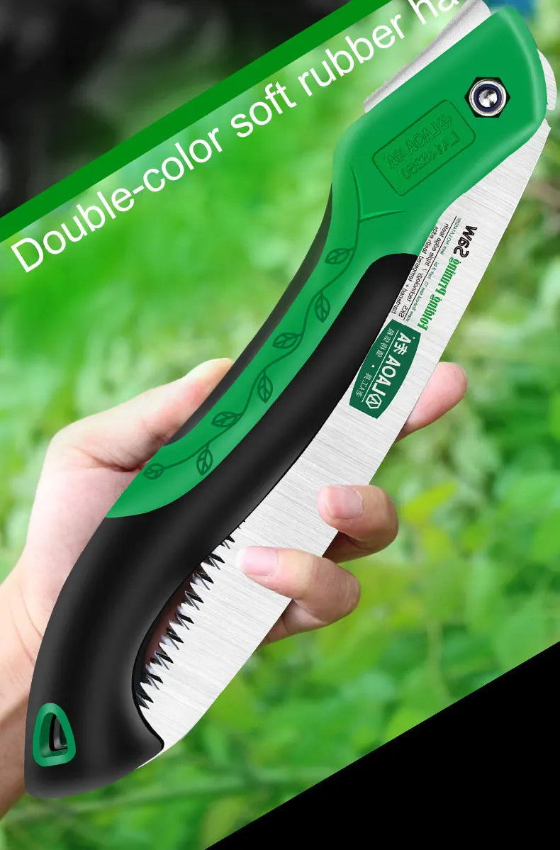LAOA Pruner Secateurs Pruning SK5 Gardening Serra Outdoor Camping Saws Foldable Sharp Tooth DIY Woodworking Garden Saw