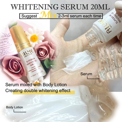 AILKE Whitening Moisturizing Korean Facial And Body Lotion, Reduce Melanin Wrinkles, Vitamin C Dark Spots Remove Skin Care Cream