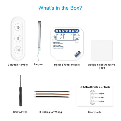 Tuya Smart Life WiFi Blind Curtain Switch with Remote for Electric Roller Shutter Sunscreen Google Home Alexa Smart Home