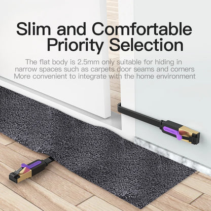 Vention Ethernet Cable RJ 45 Cat7 Lan Cable STP RJ45 Network Cable for Cat6 Compatible Patch Cord for Router Cat7 Ethernet Cable