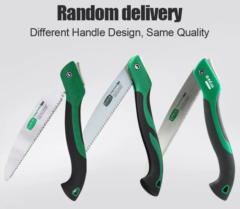 LAOA Pruner Secateurs Pruning SK5 Gardening Serra Outdoor Camping Saws Foldable Sharp Tooth DIY Woodworking Garden Saw