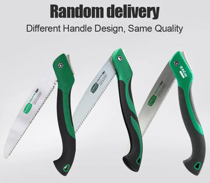 LAOA Pruner Secateurs Pruning SK5 Gardening Serra Outdoor Camping Saws Foldable Sharp Tooth DIY Woodworking Garden Saw