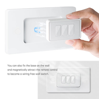 Tuya Smart Life ZigBee 3.0 Wireless Portable Pushbutton 1,2,3,4 Gang Remote Controller Scene Switch