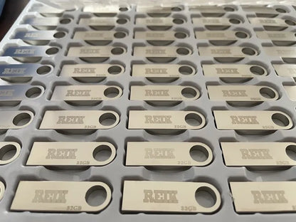 100PCS/lot Metal Pen Drive 64GB 32GB 16GB USB Flash Drive 8GB 4GB U Disk 2GB 1GB 128M 256M 512M Key Usb Stick Free Custom Logo