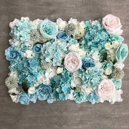 40x60cm Silk Rose Flower Champagne Artificial Flower for Wedding Decoration Flower Wall Panels Romantic Wedding Backdrop Decor
