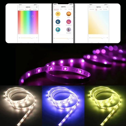 Global version Yeelight Aurora Smart Light Strip 1S RGB Colorful WiFi 2M To 10M 60 LED LightStrip For APP xiaomi mi home Homekit