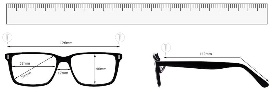 ZENOTTIC (XS Size) Handmade Acetate Round Prescription Eyeglasses Transparent Circular Progressive Optical Glasses for Women Men