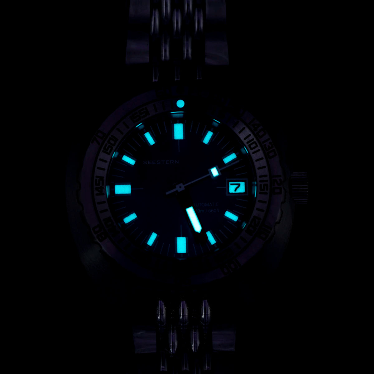 Top Brand Diver Watch Men SUB300T Automatic Mechanical Sapphire Glass Luminous Date 200m Turn Bracelet Seestern Wristwatch Retro