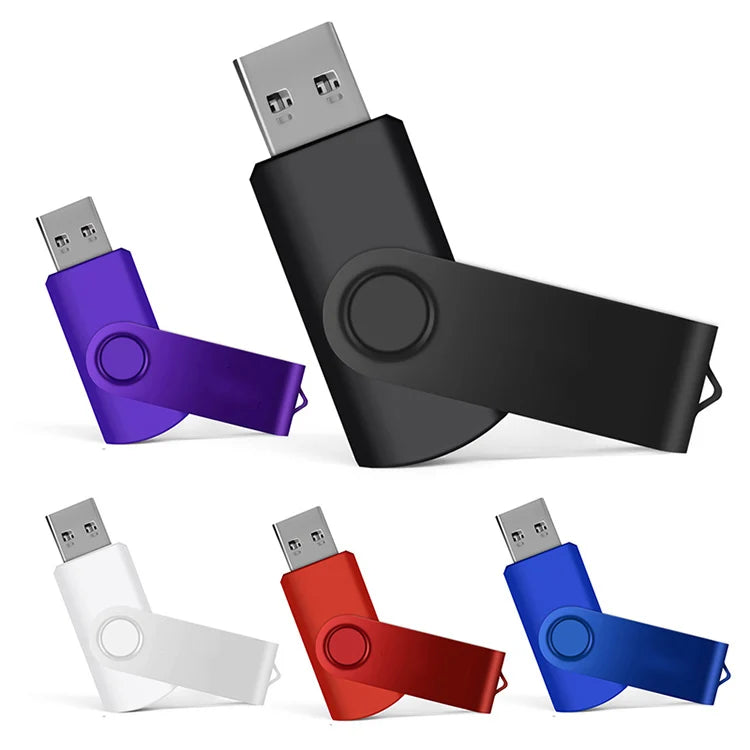100Pcs/lot USB 2.0 Flash Drive 4GB 8GB Pen Drive 128MB Usb Sticks 1GB 2GB Pendrives 16GB Memory Flash 32GB 64GB U Disk Free Logo