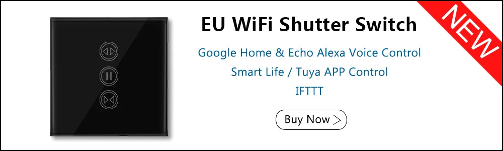 Tuya Smart Life WiFi Blind Curtain Switch with Remote for Electric Roller Shutter Sunscreen Google Home Alexa Smart Home