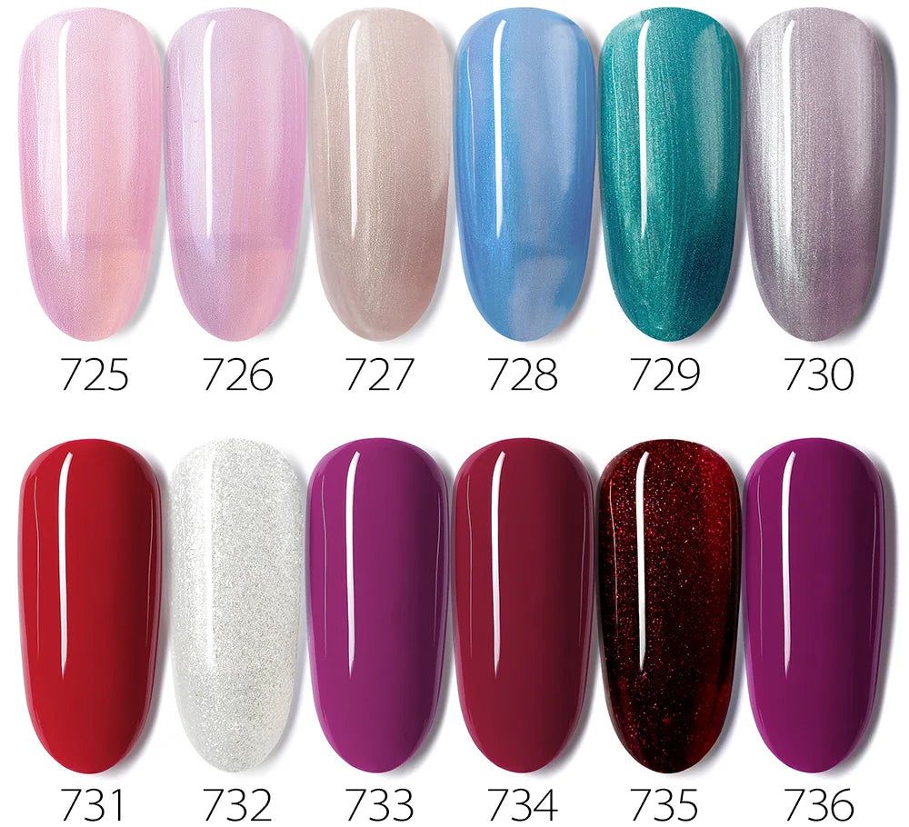 Venalisa Color Gel Nail Polish VIP Kit Full Cover Enamel For Nail Manicure Glitter Sparkle UV Gel Soak Off Nail Gel Polish 7.5ml