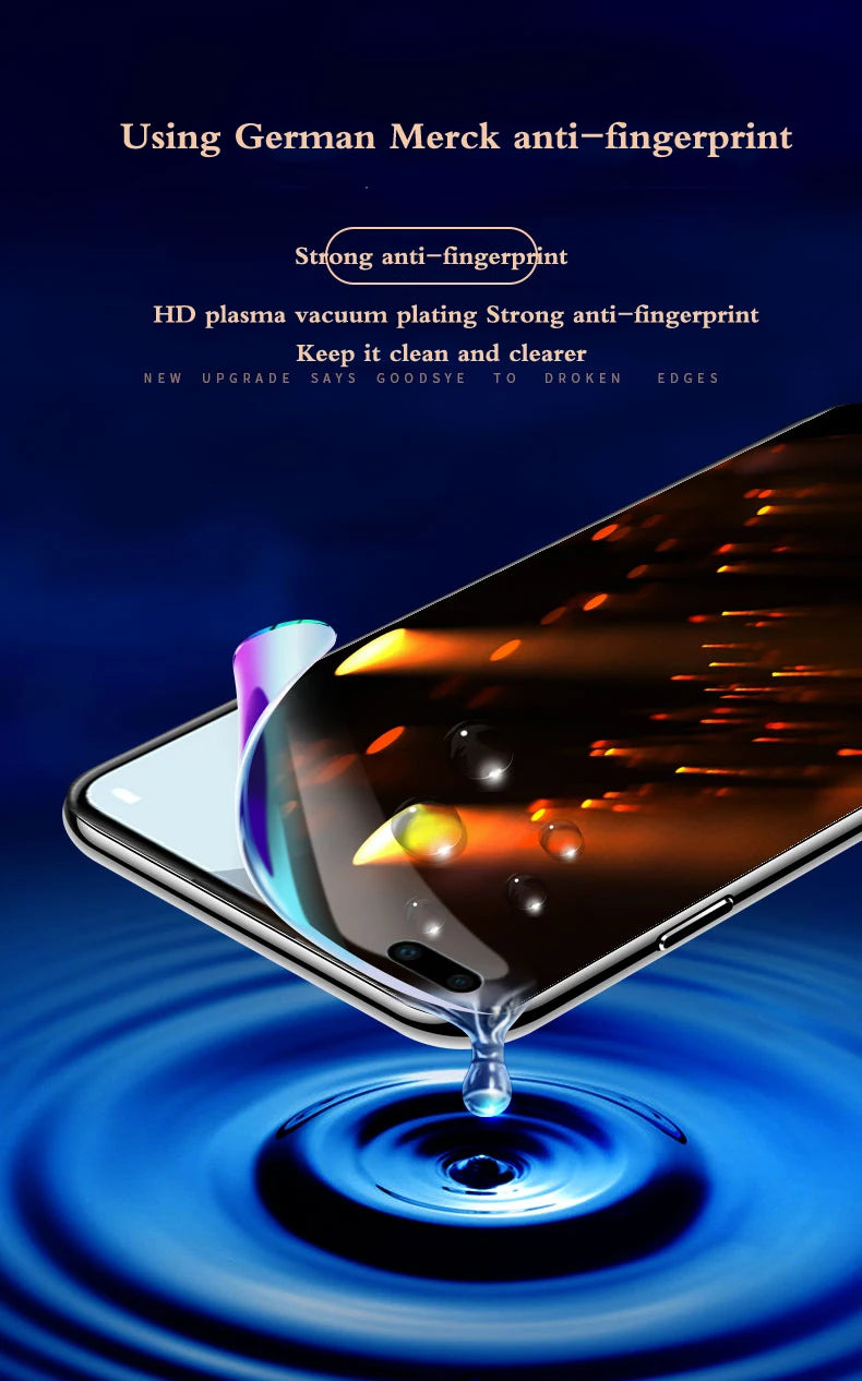 OnePlus12 Soft Screen Protector For OnePlus 8 10Pro Privacy Hydrogel Film OnePlus9Pro 1+ 11 Fingerprint Unlocking Works Normally