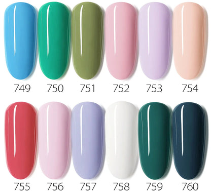 1Set VENALISA TPO FREE Whole Set Nail Gel Polish with Color Display For New Learner Nail Maincure Gel Varnish Branded Suitcase